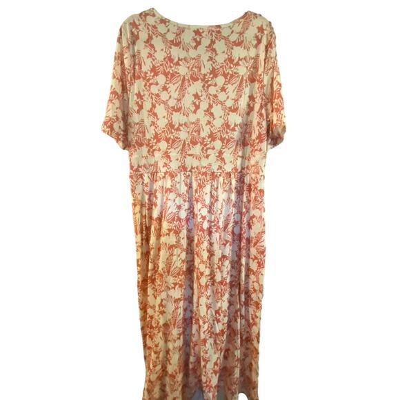 1X 14 16 Plus Size BloomChic Tshirt  Floral Dress Metal Ring Pockets Rare - Picture 9 of 12